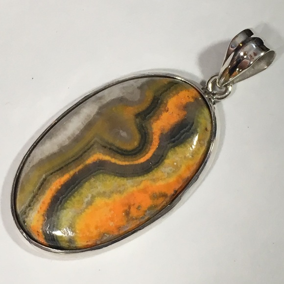 Bumblebee Jasper Pendant (G) - Picture 5 of 8